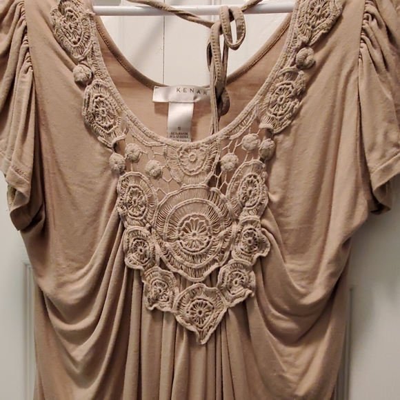 Kenar beige blouse - Picture 5 of 8